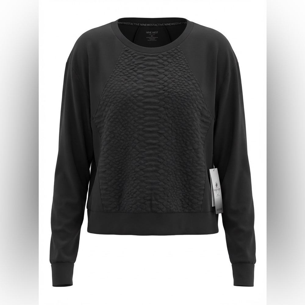 Nine West Active Sweatshirt NWT (Size XL - PTP - 25 1/2”) MSRP $62